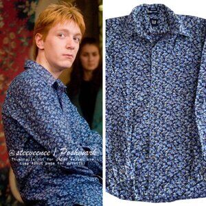 Gap Blue Floral Relaxed Fit Shirt ASO Fred / George Weasley